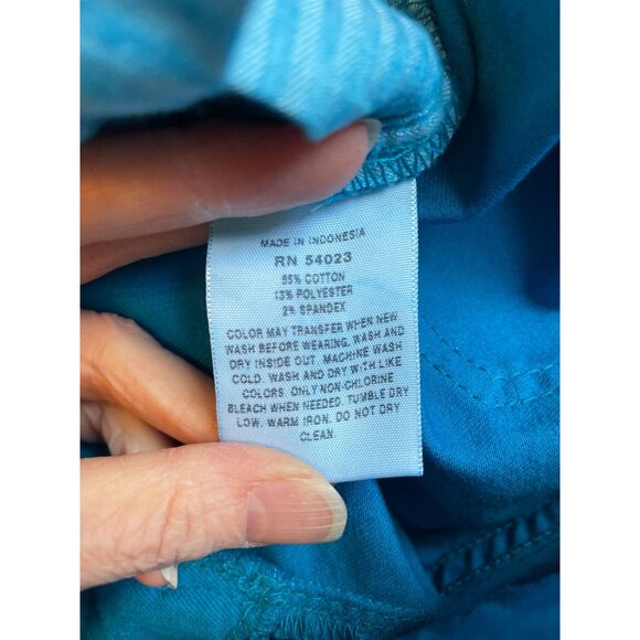 Gap 1969 Womens Legging Jeans Size 29/8 Turquoise Cotton Blend - Picture 4 of 7